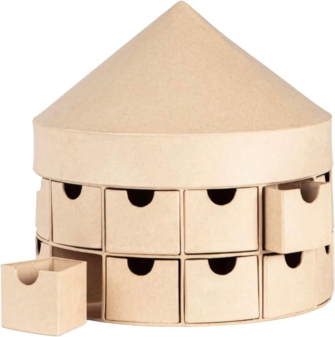Decopatch Ladekast Adventskalender Carrousel 24 Vakken