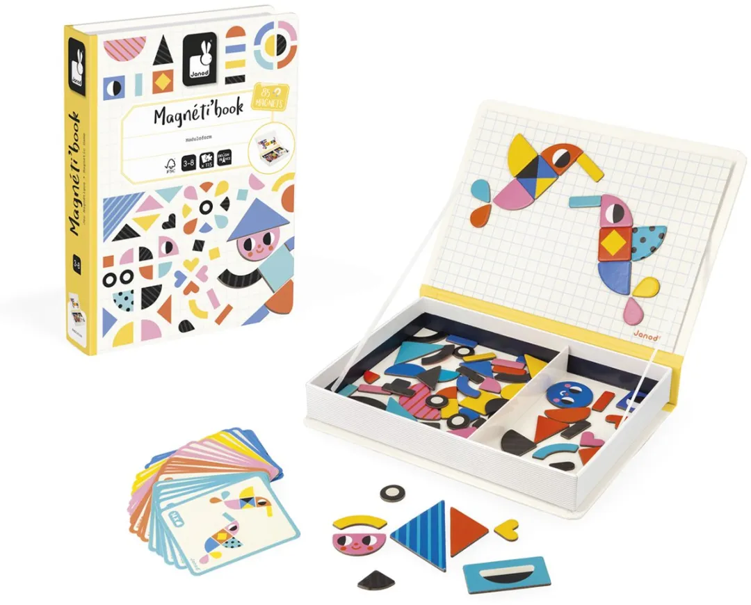 Janod Magnetibook Moduloform 3032 - 85 Magneten