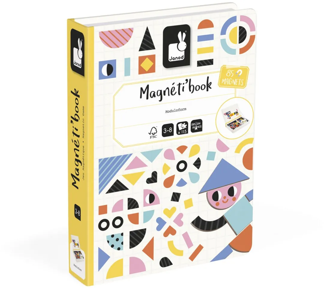 Janod Magnetibook Moduloform 3032 - 85 Magneten