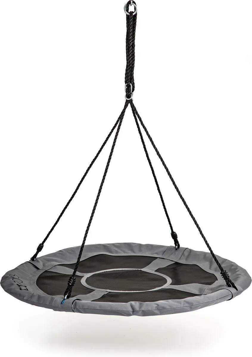 ECOTOYS Nestschommel 100cm - Grijs - 100kg