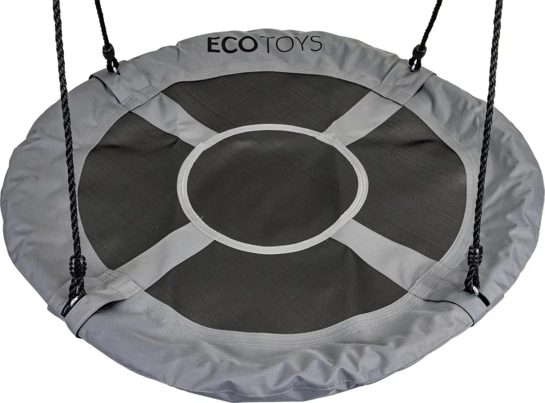 ECOTOYS Nestschommel 100cm - Grijs - 100kg