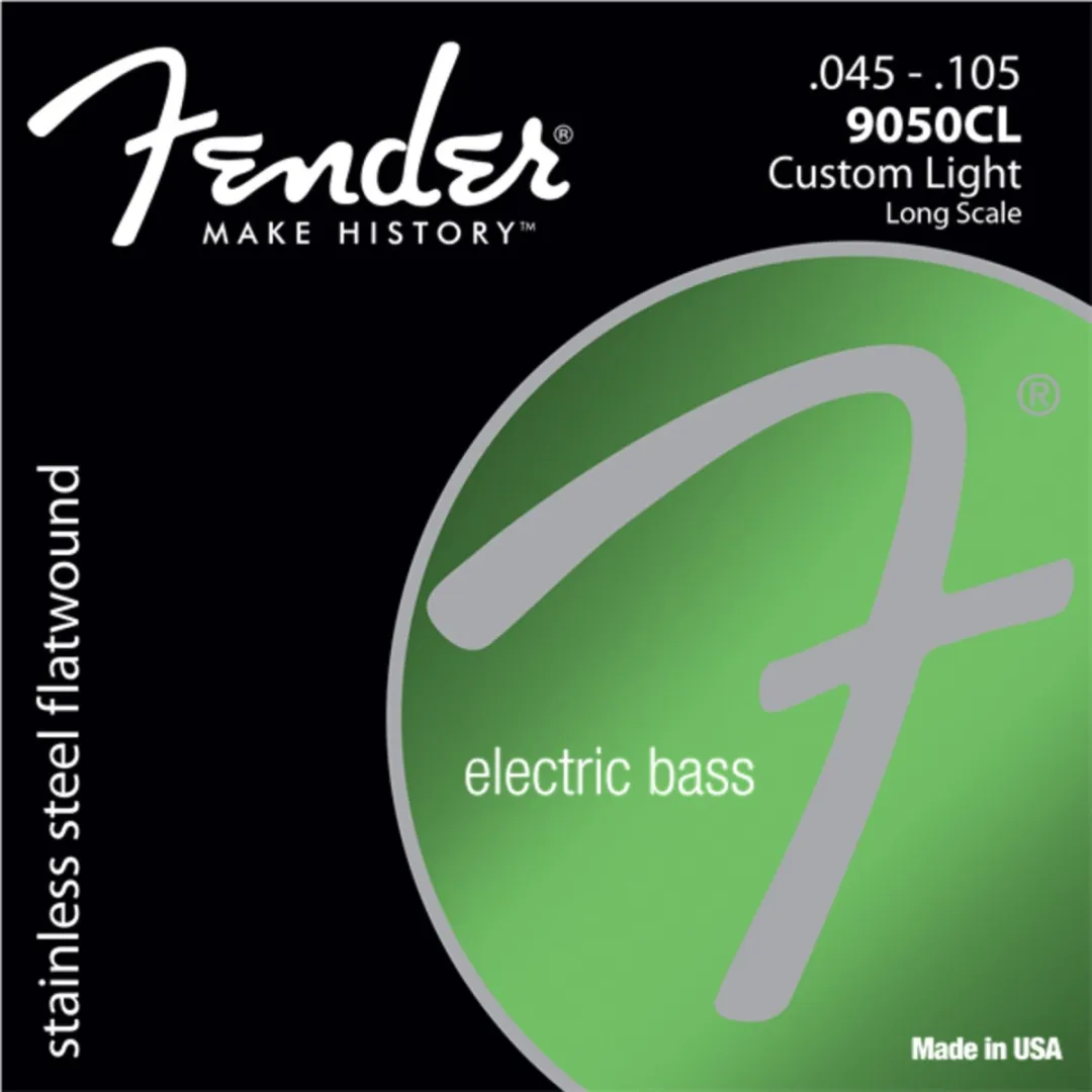 Fender Flatwound Snarenset 45-105 9050CL