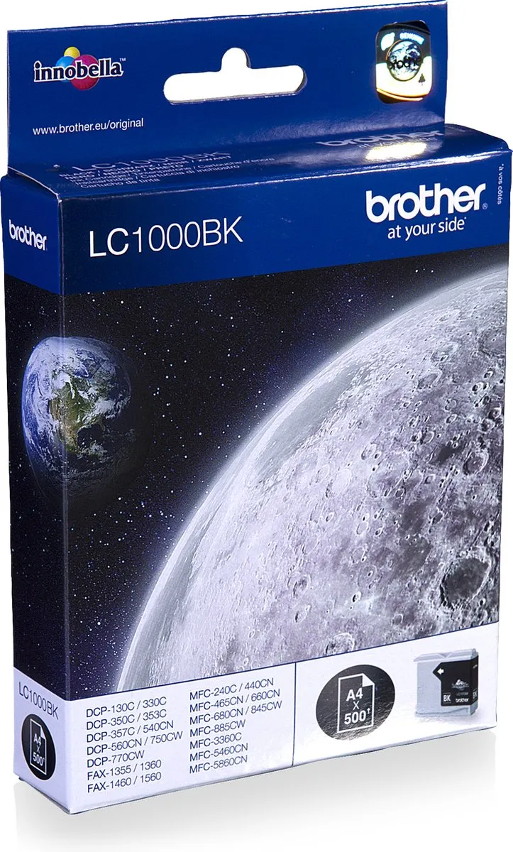 Brother LC-1000BK Inktcartridge