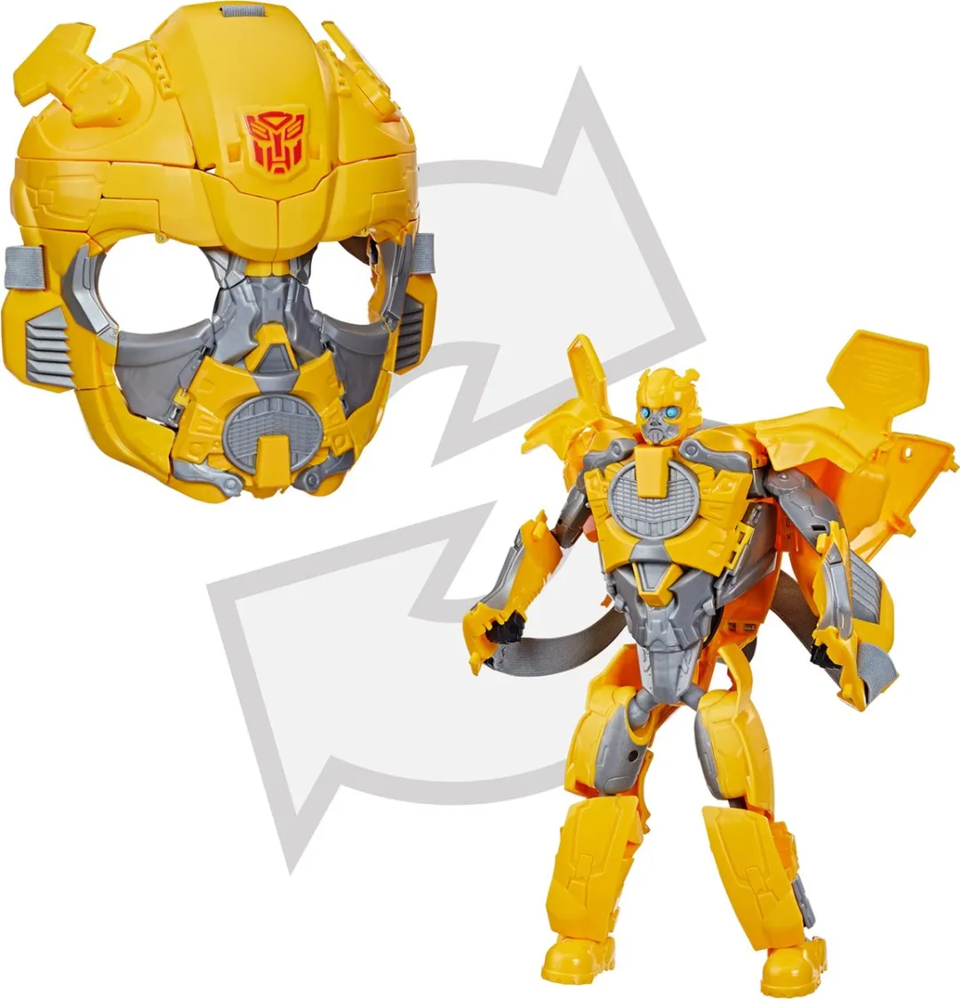 Transformers Rise of the Beasts Bumblebee Masker F46495X0 - Geel