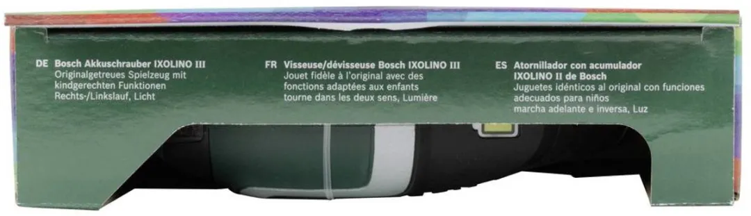 Klein Toys Bosch Ixolino Accuschroevendraaier - Groen/Rood - afbeelding 6 van 6