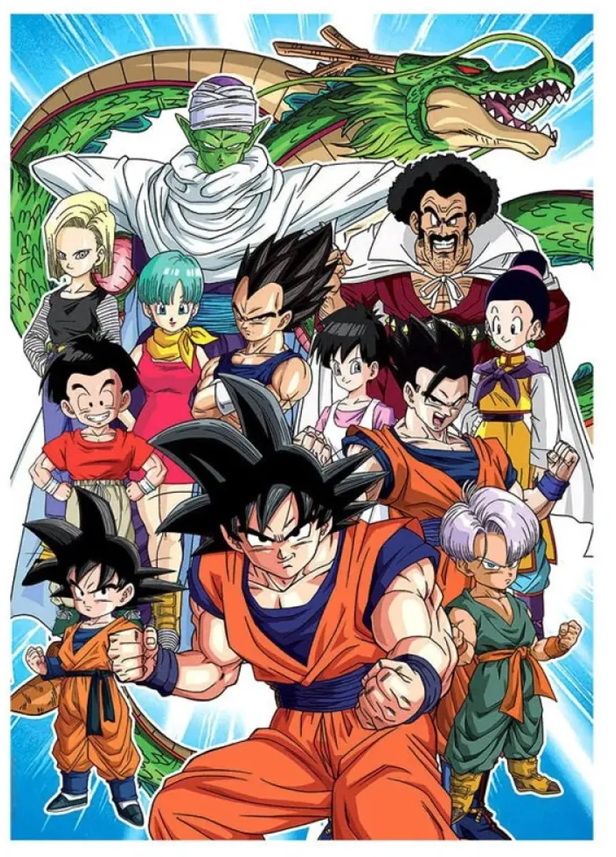 Educa Dragon Ball Puzzel 1000 Stuks - Meerkleurig