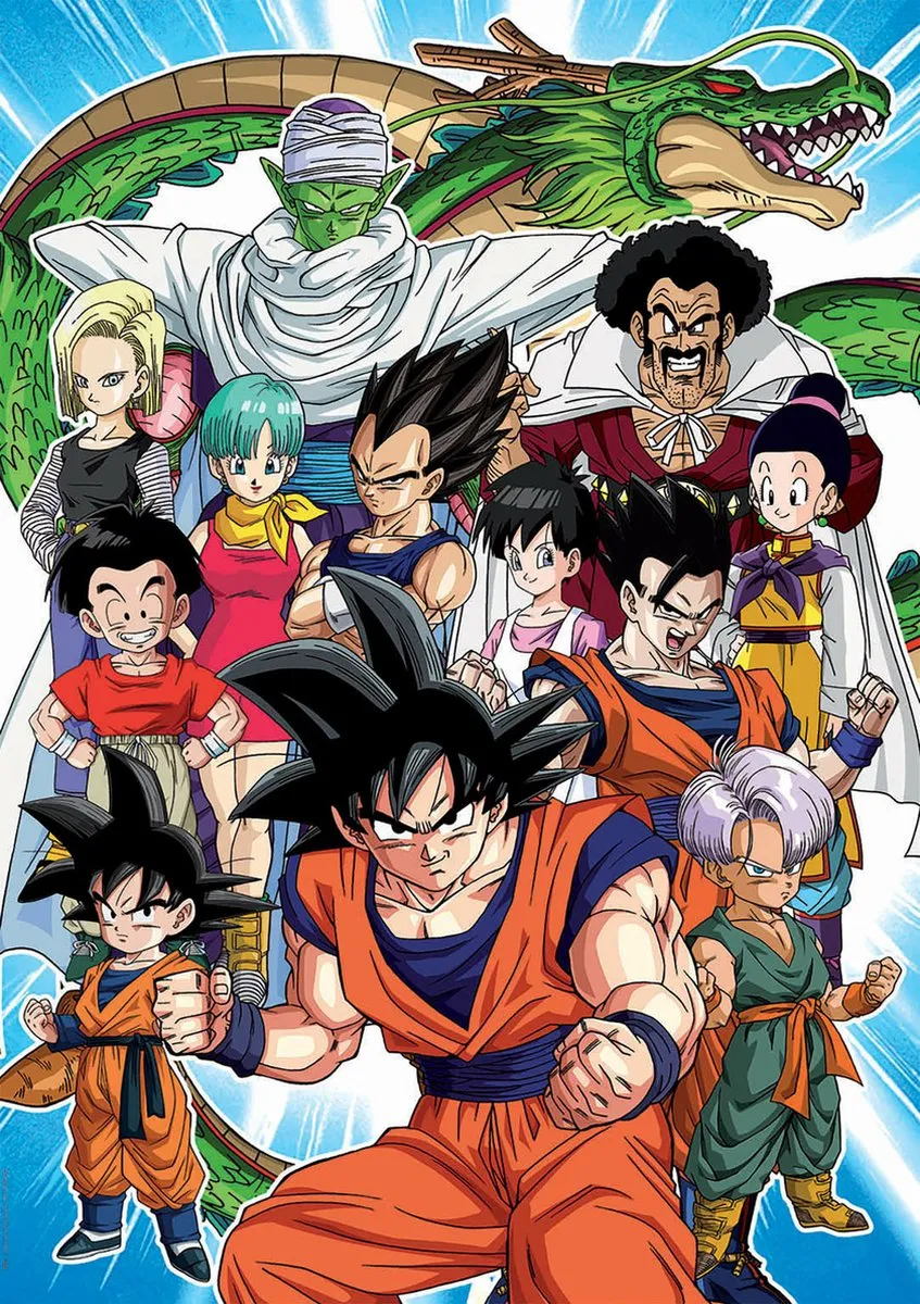 Educa Dragon Ball Puzzel 1000 Stuks - Meerkleurig