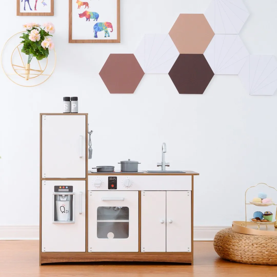 Teamson Kids Houten Speelkeuken - Wit/Hout
