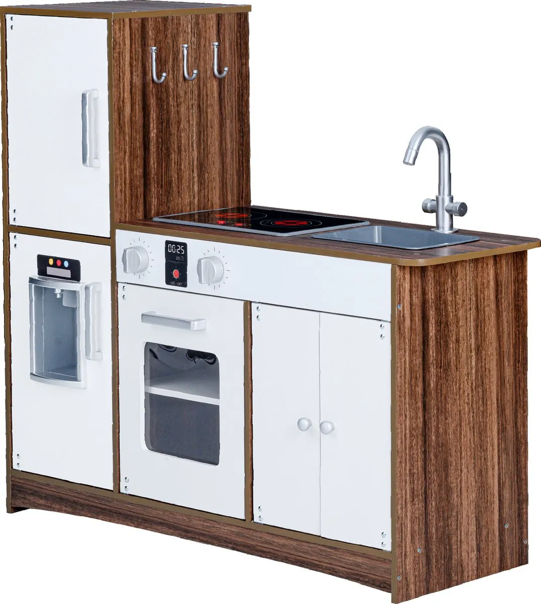 Teamson Kids Houten Speelkeuken - Wit/Hout