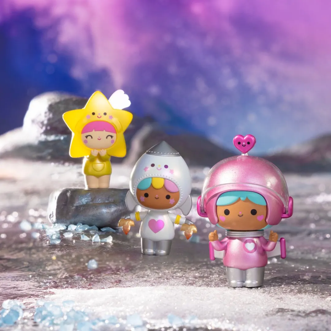 Tomy Momiji 'Out of this World' Message Dolls Blind Box - 9 Stuks - Multikleur