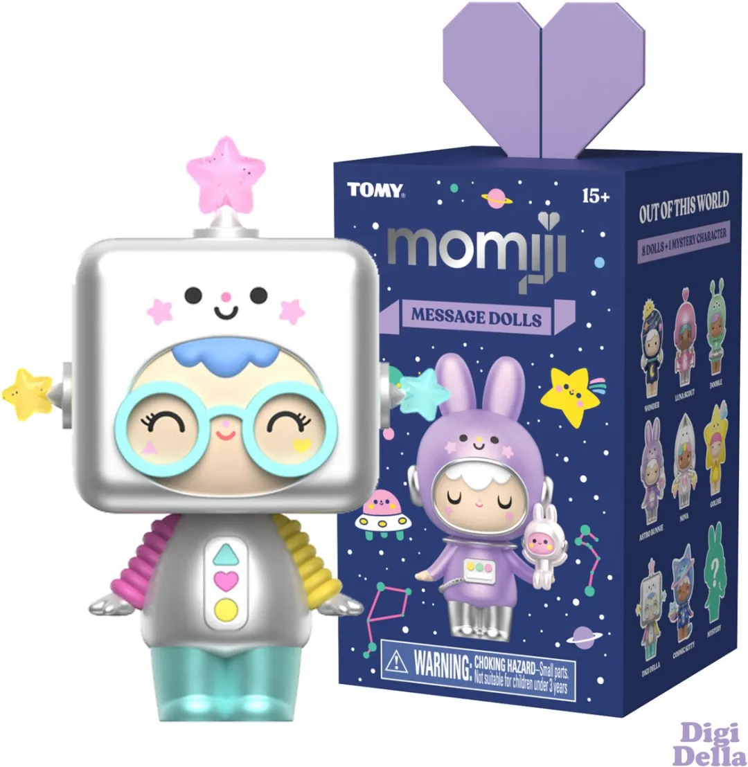Tomy Momiji 'Out of this World' Message Dolls Blind Box - 9 Stuks - Multikleur