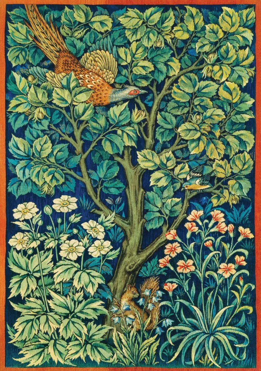 Eurographics Fazant Haan William Morris Legpuzzel 1000 Stuks - 68x48cm