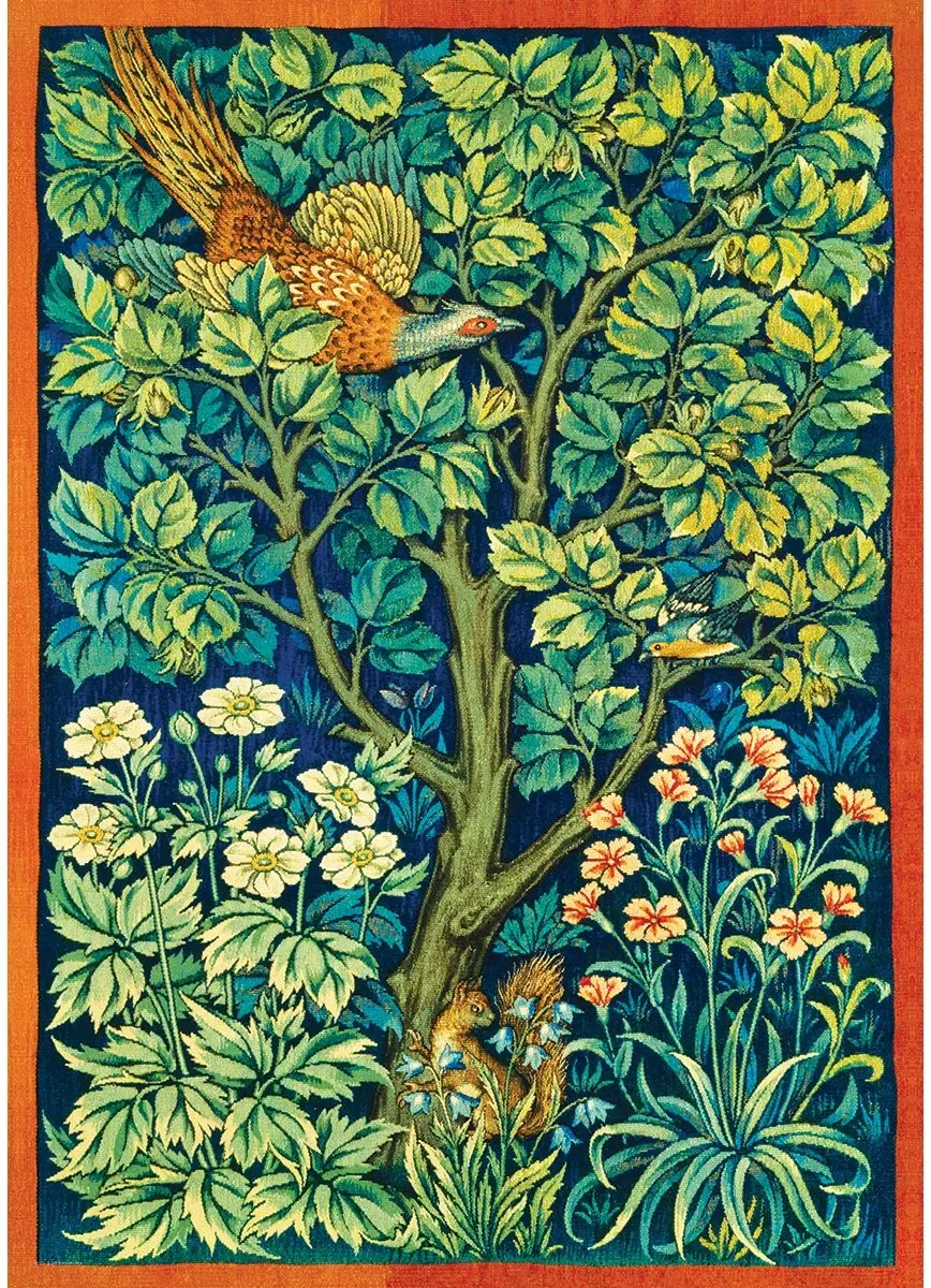 Eurographics Fazant Haan William Morris Legpuzzel 1000 Stuks - 68x48cm