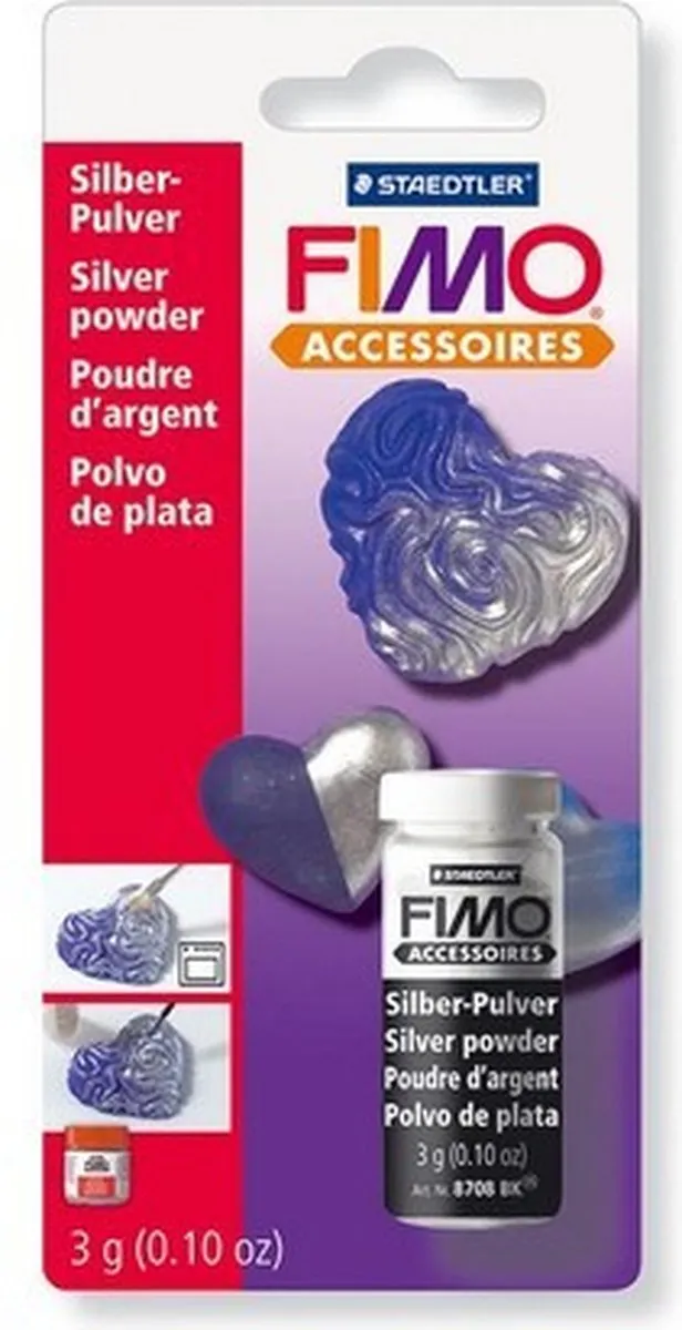 STAEDTLER Fimo Zilverpoeder 10g