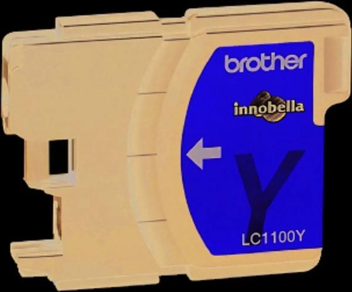 Brother LC-1100YBP Inktcartridge - Geel