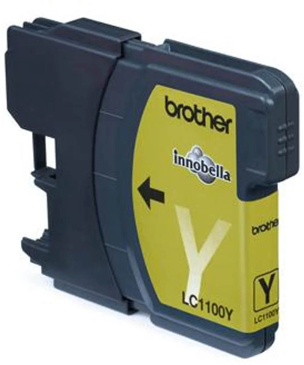 Brother LC-1100YBP Inktcartridge - Geel