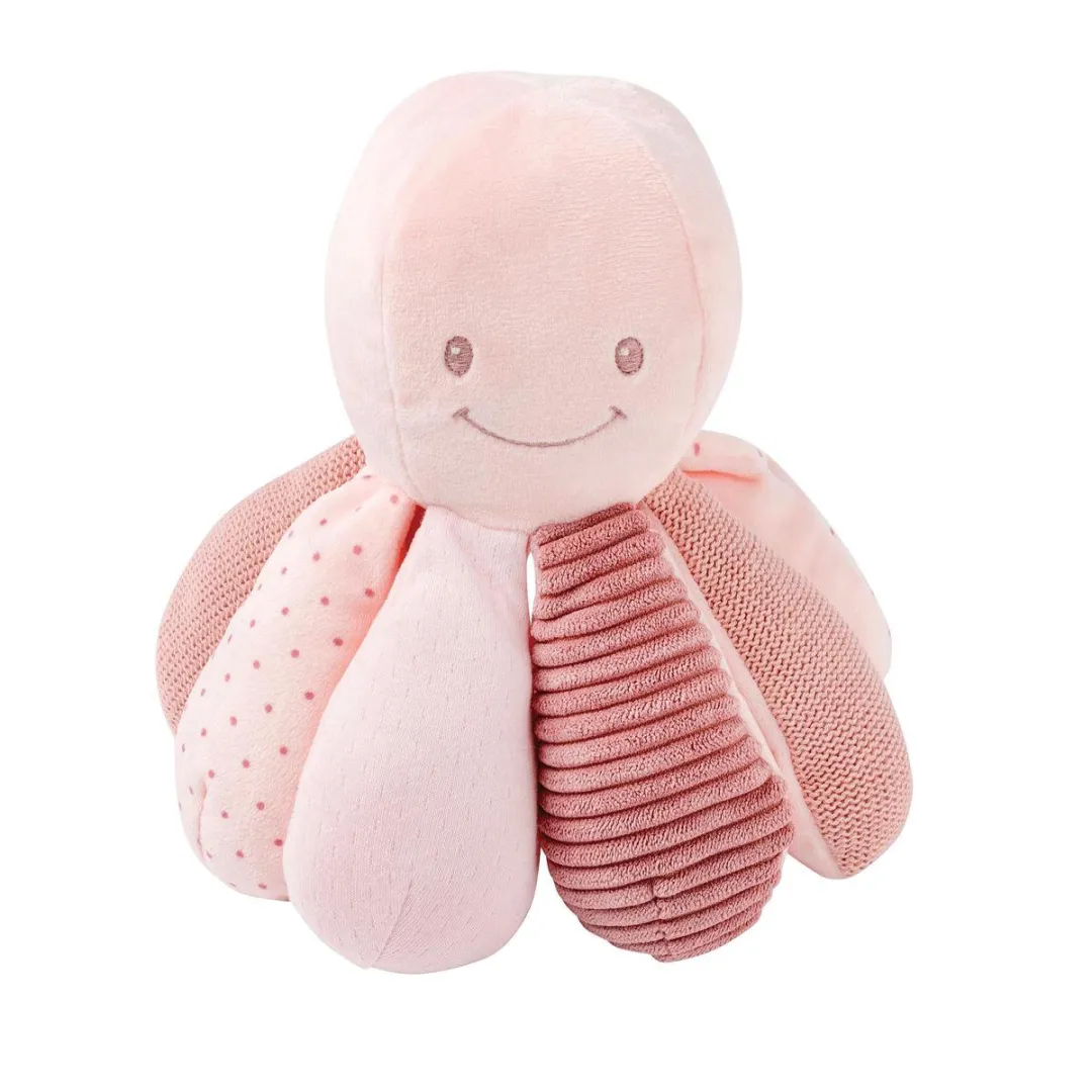 Nattou Octopus Lapidou Activiteitenknuffel 25cm