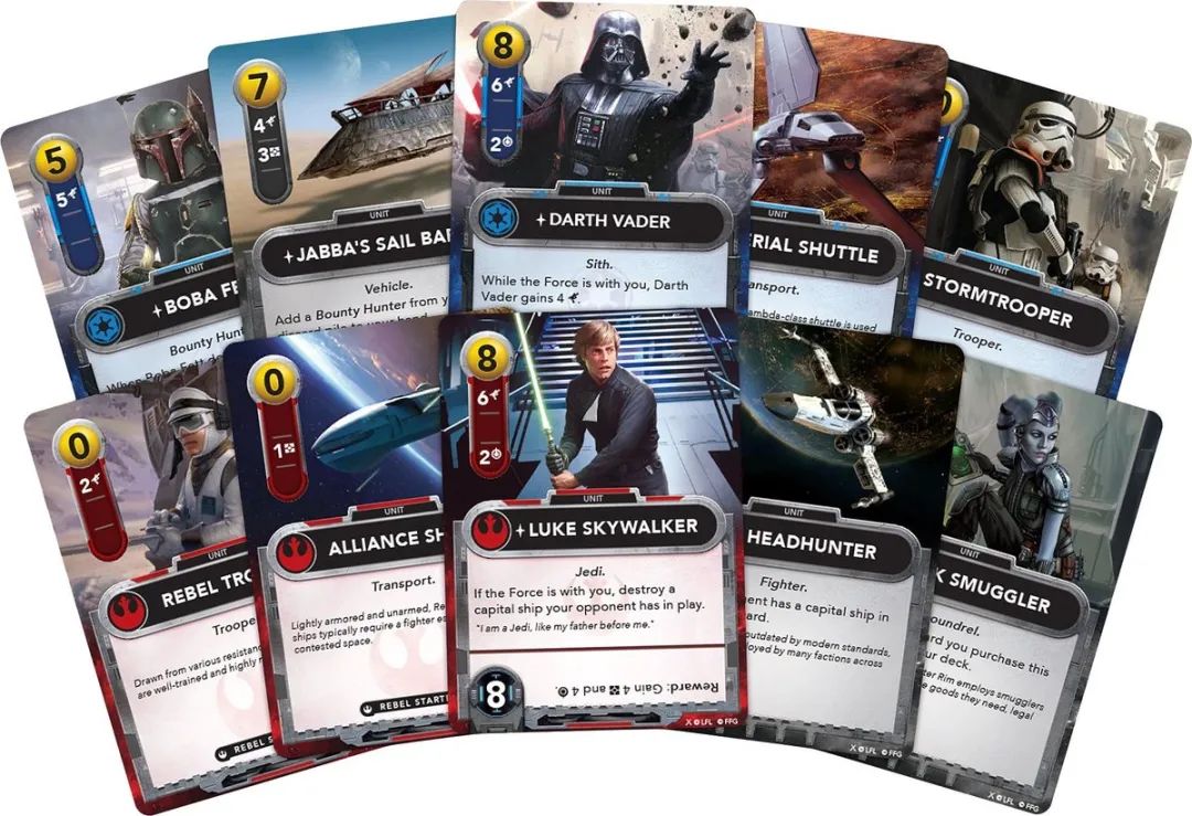 Fantasy Flight Games Star Wars Deckbuilding Game SWG01 - 2-6 Spelers