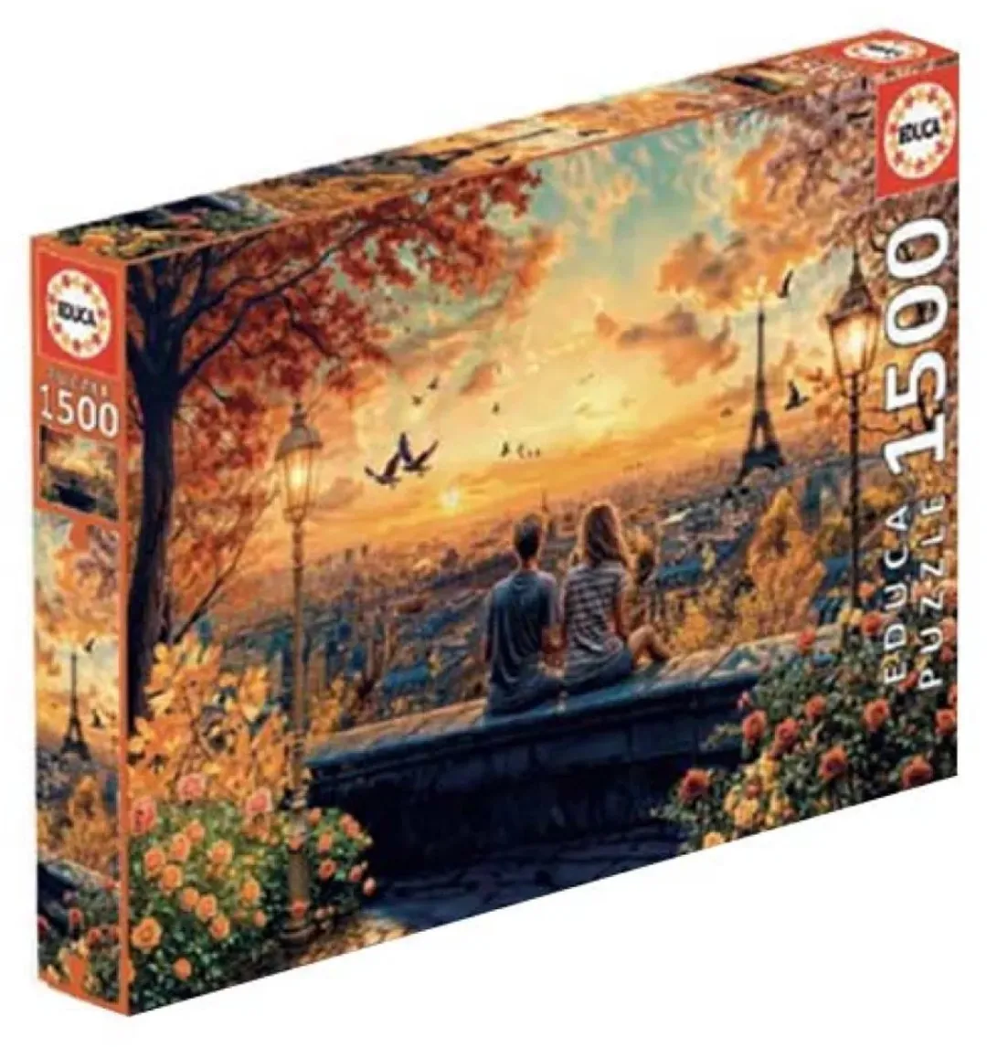 Educa Parijs Romantiek Legpuzzel 1500 Stuks - Meerkleurig