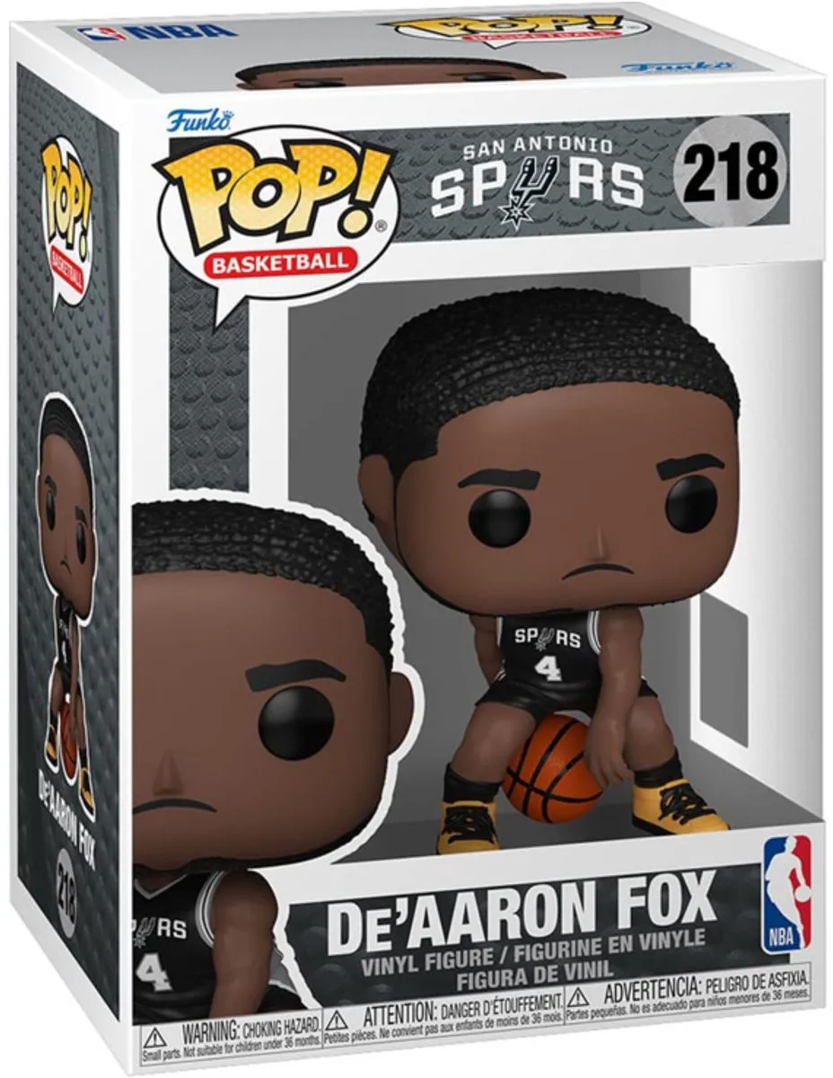 Funko Pop! NBA Spurs De'Aaron Fox #XXX - Multicolor