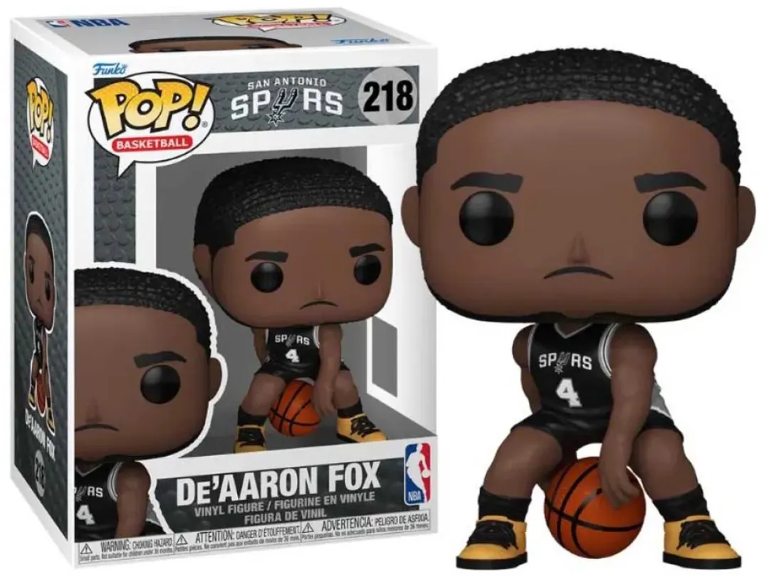 Funko Pop! NBA Spurs De'Aaron Fox #XXX - Multicolor
