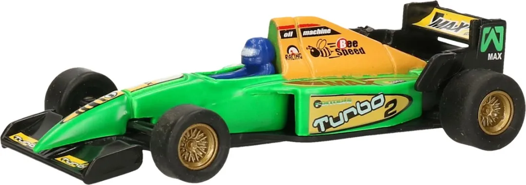 Goki Formule Racewagen 10cm - Groen