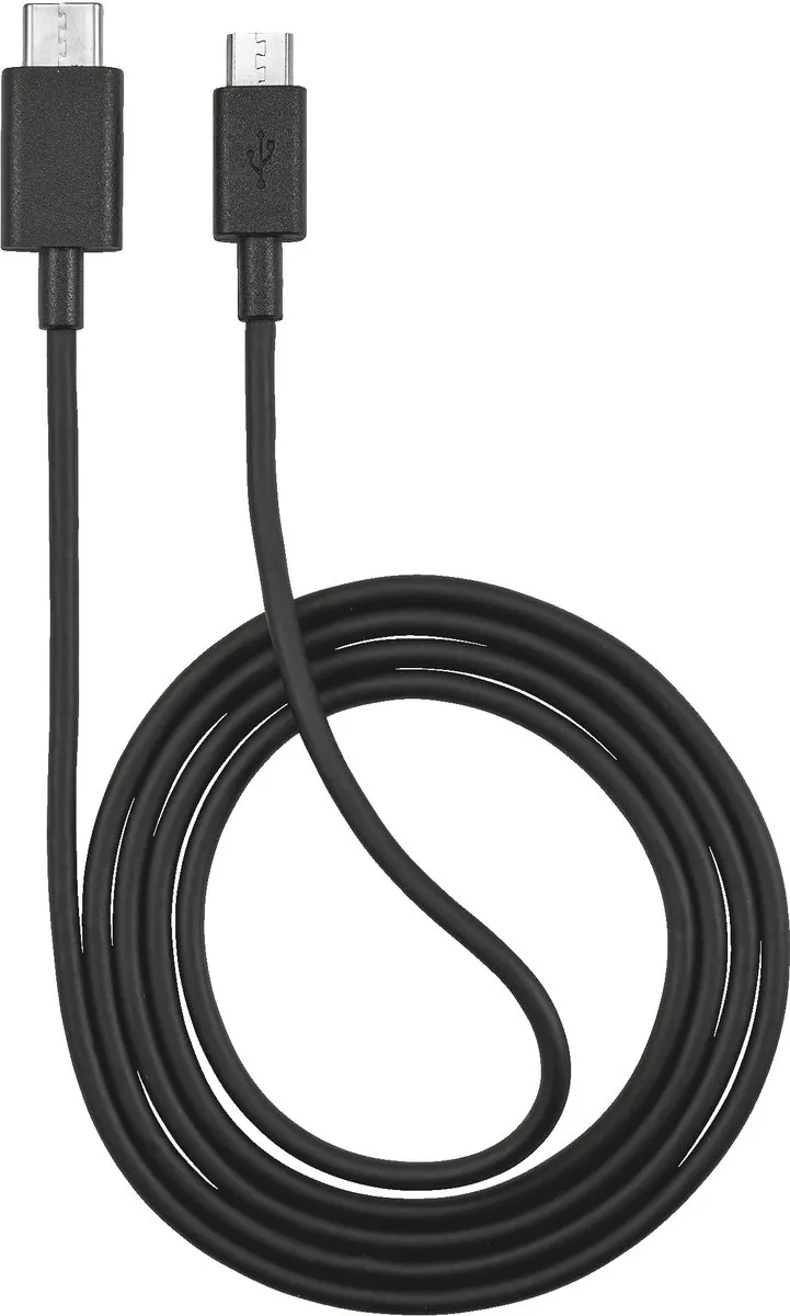 Trust USB-C naar micro-USB Kabel 480Mbps 1m - Zwart