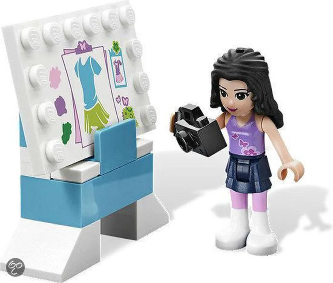 LEGO Friends Emma's Ontwerpstudio 3936 - 79 Stukken - Paars