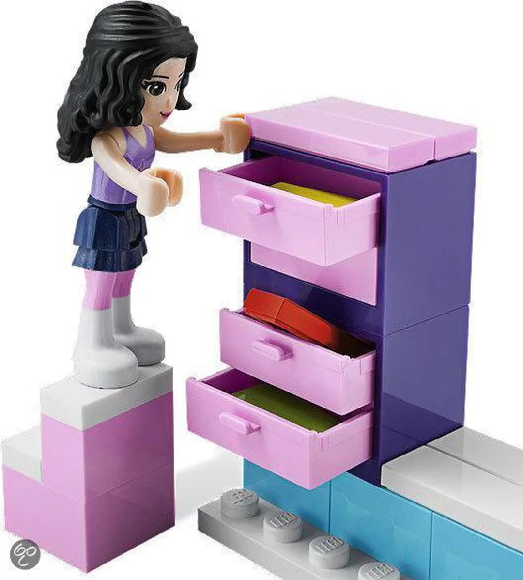 LEGO Friends Emma's Ontwerpstudio 3936 - 79 Stukken - Paars