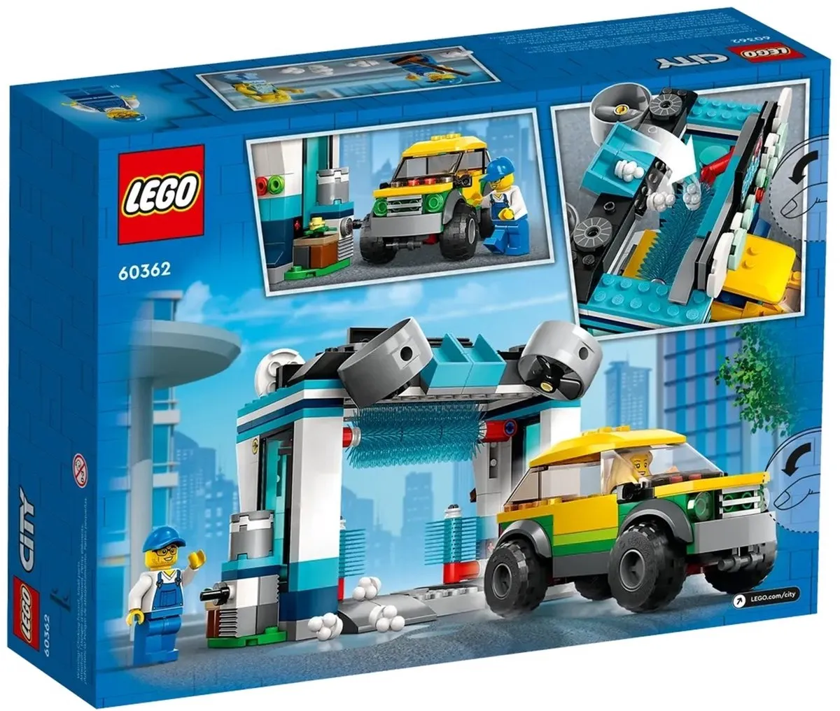 LEGO City Autowasserette Set 60362 - 243 Stukken - afbeelding 6 van 6