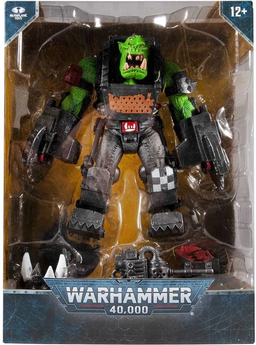 McFarlane Toys Warhammer 40k Ork Meganob Buzzsaw - 30cm - Multicolor