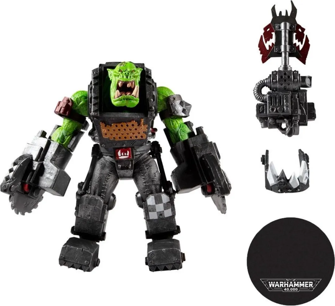 McFarlane Toys Warhammer 40k Ork Meganob Buzzsaw - 30cm - Multicolor