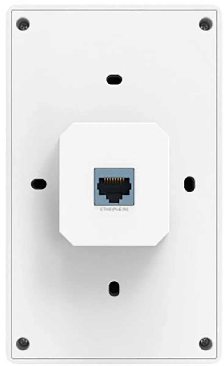 TP-Link Omada EAP725-Wall V1 Accesspoint - 2.5GbE Wi-Fi 7 - Zwart