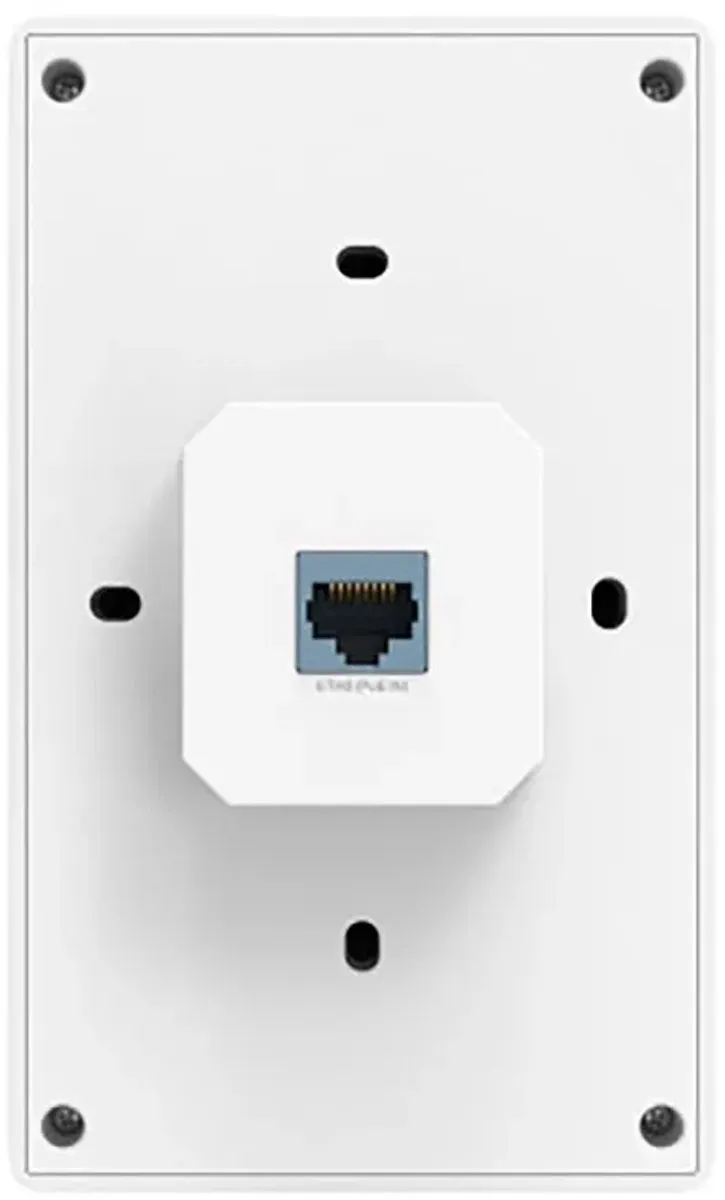 TP-Link Omada EAP725-Wall V1 Accesspoint - 2.5GbE Wi-Fi 7 - Zwart