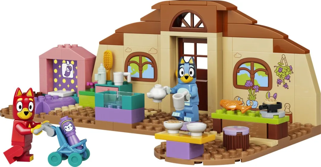 LEGO Bluey School met Rusty en Bluey 11221 - Bouwset 106 Stuks - Meerkleurig