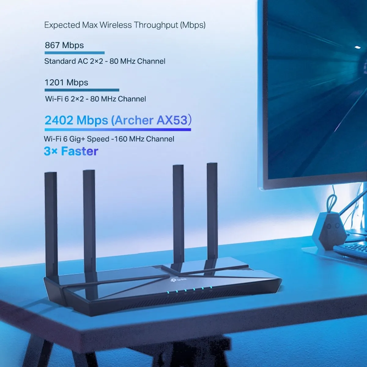 TP-Link Archer AX53 Draadloze Router - Dual-Band