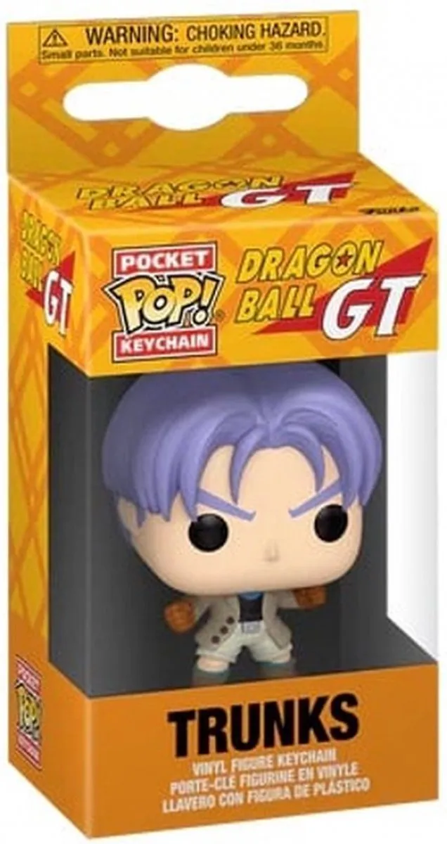Funko Pocket Pop! Keychain Dragon Ball GT Trunks - Veelkleurig