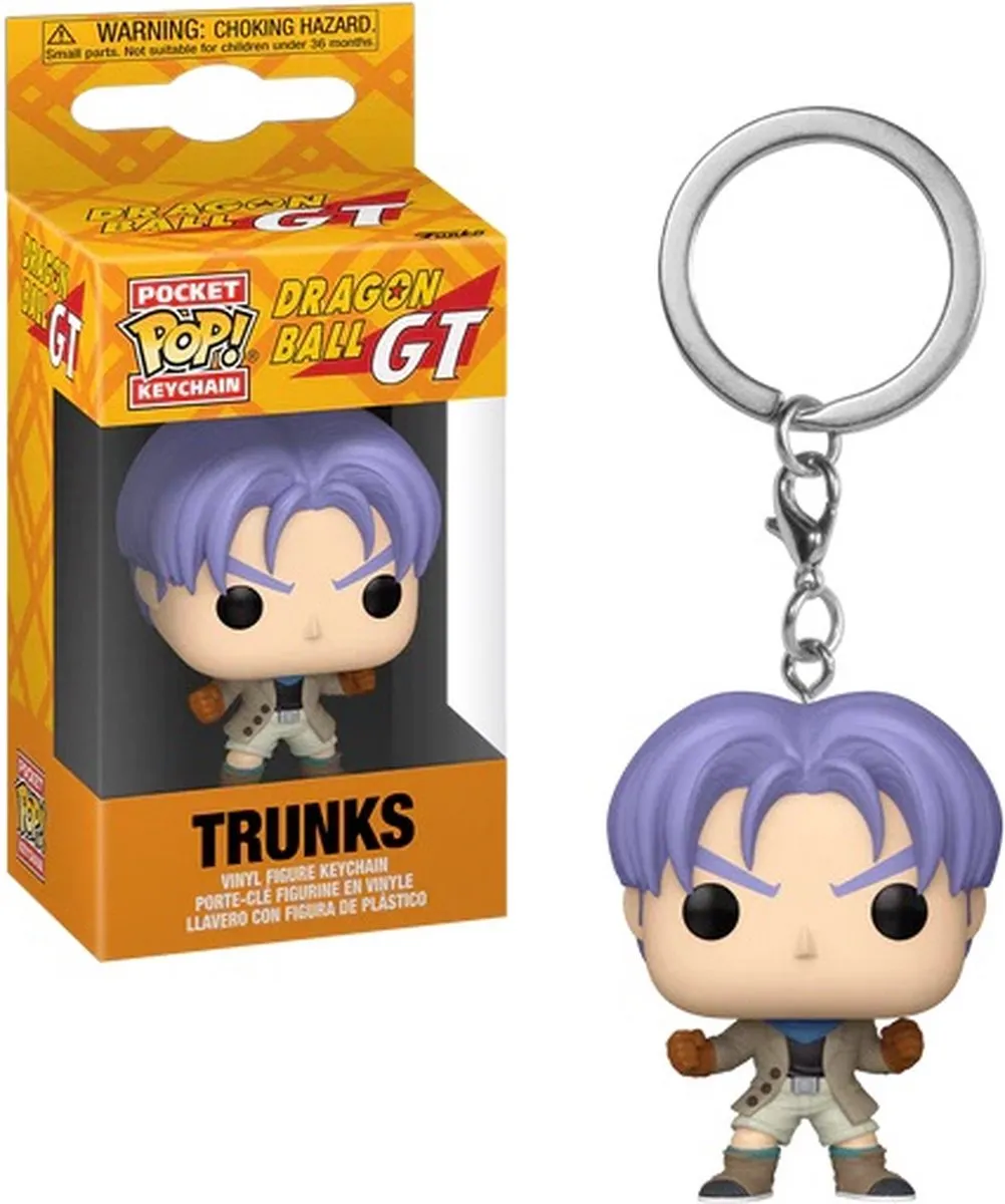 Funko Pocket Pop! Keychain Dragon Ball GT Trunks - Veelkleurig