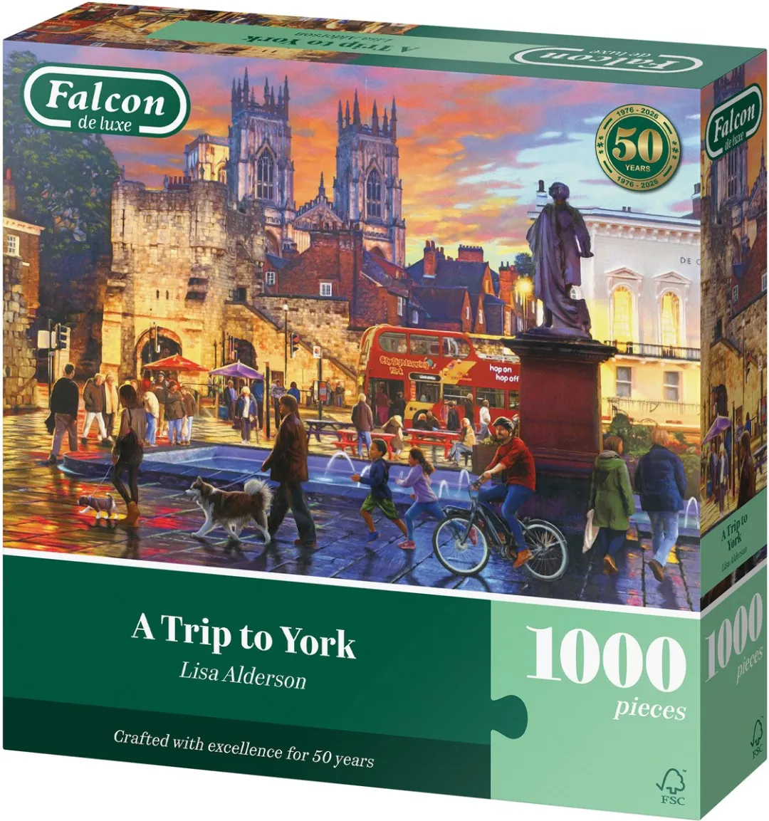 Jumbo Falcon 1.000 Stuks Meerkleurig - 710 Puzzels