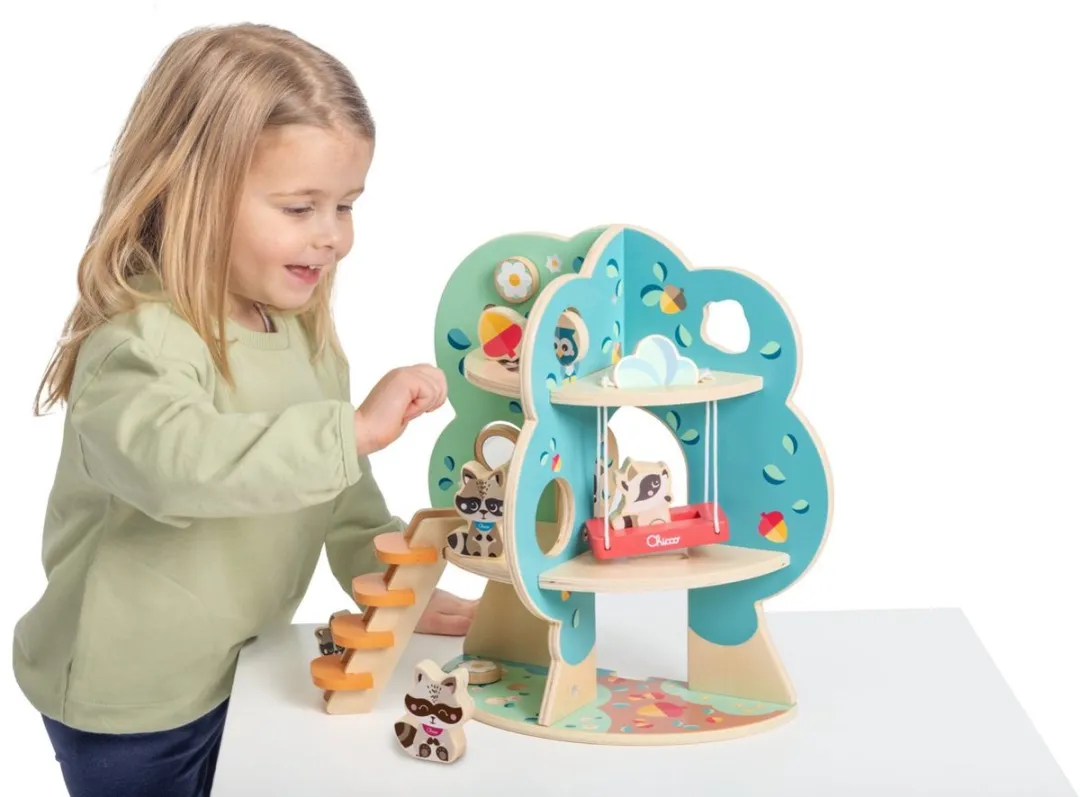 Chicco My Wood Friends Montessori Speelset - Multicolor