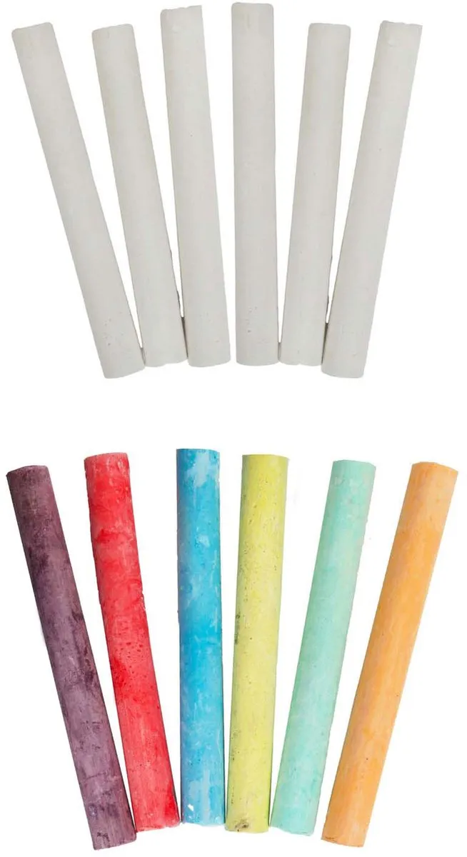 Toi-Toys Schoolbordkrijt 36 Stuks