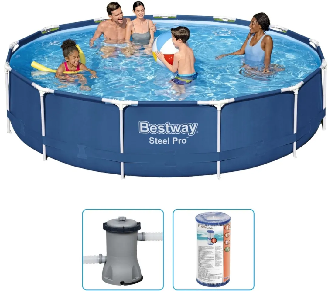 Bestway Steel Pro 5612E Zwembad 396x84cm