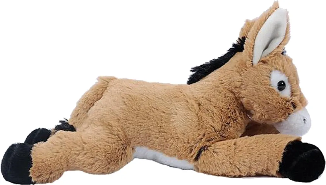 PIA Soft Toys Knuffel Ezel Lichtbruin 25cm