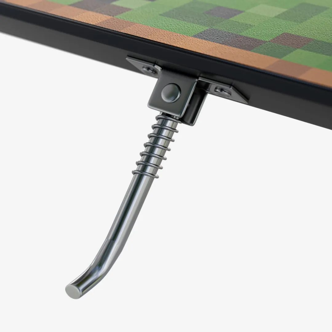 Tulano Zigzag 35 Kinderstep - Groene opvouwbare step met LED-wielen