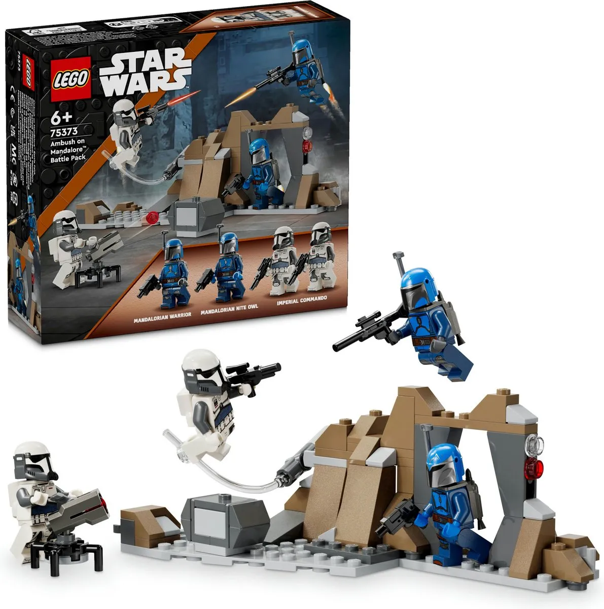 LEGO Star Wars Hinderlaag op Mandalore Battle Pack 75373 - 109 Stukken