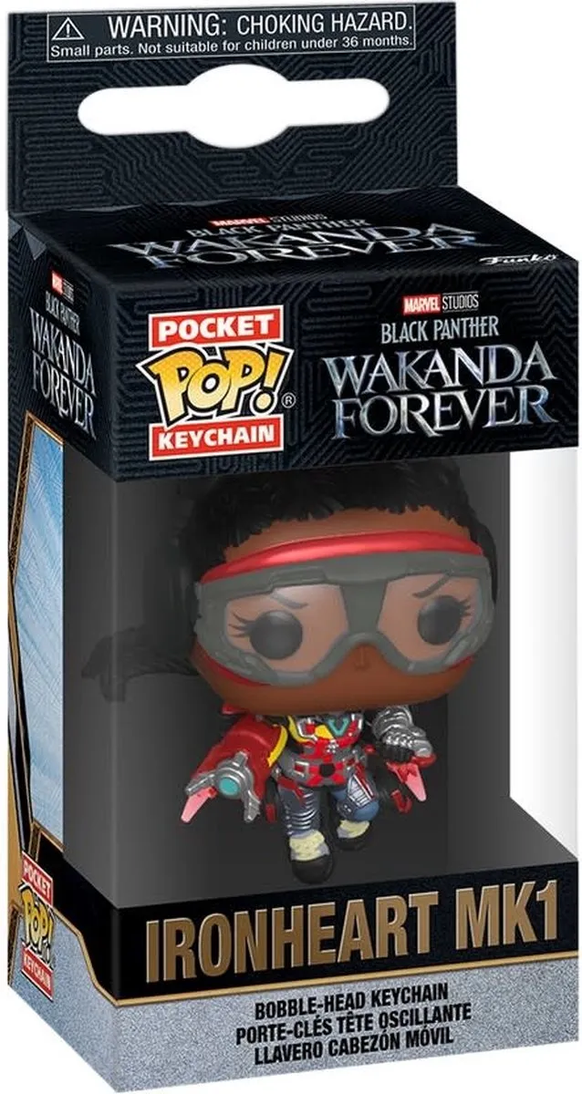 Funko Pop! Ironheart MK1 Sleutelhanger - Wakanda Forever