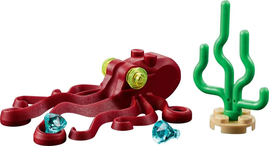 LEGO Diepzee Duik Scooter - 42 Stukken - Multicolor