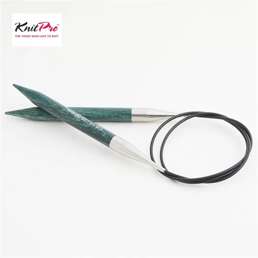 KnitPro Dreamz Houten Rondbreinaalden 10mm 60cm