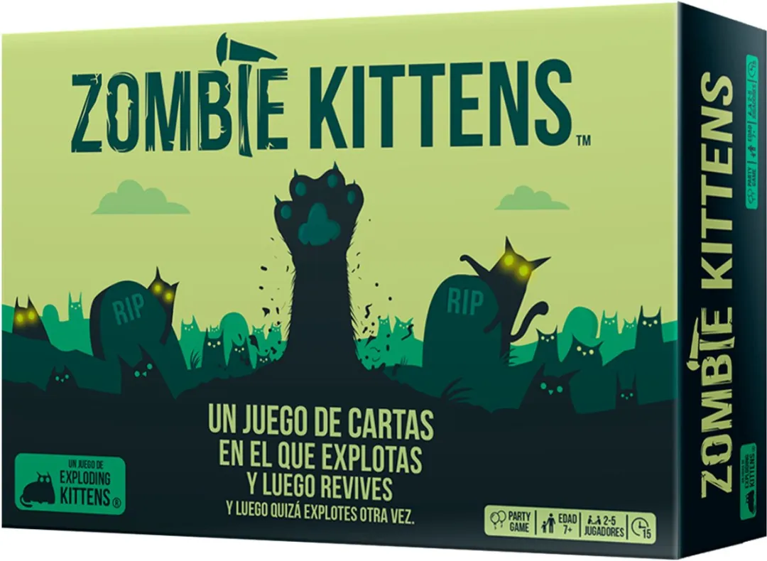 Asmodee Zombie Kittens Bordspel
