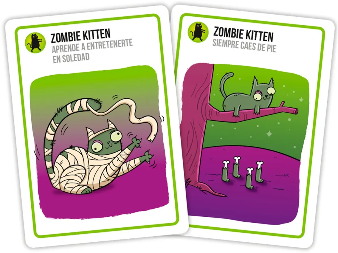 Asmodee Zombie Kittens Bordspel - 2-5 spelers